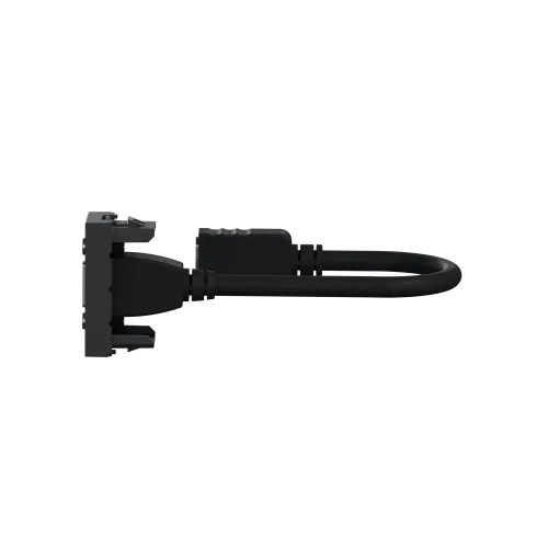 Розетка HDMI, антрацит, 1 модуль, Unica New Schneider NU343054