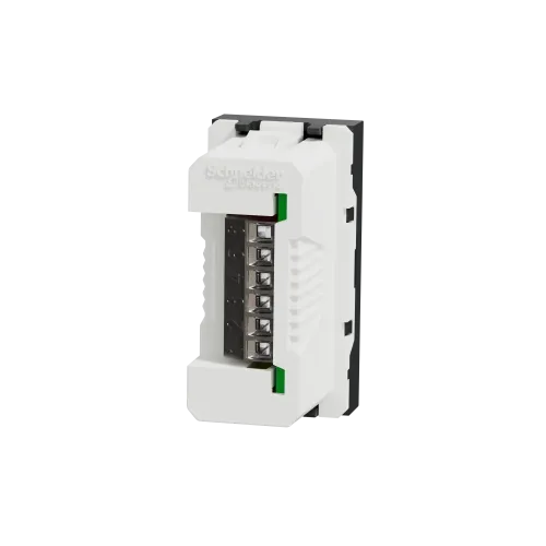 Розетка 3 RCA, антрацит, 1 модуль, Unica New Schneider NU343154