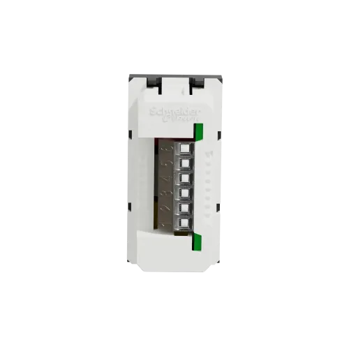 Розетка 3 RCA, антрацит, 1 модуль, Unica New Schneider NU343154