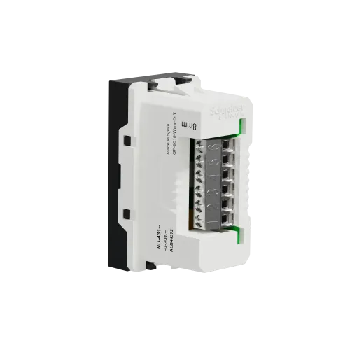 Розетка 3 RCA, антрацит, 1 модуль, Unica New Schneider NU343154