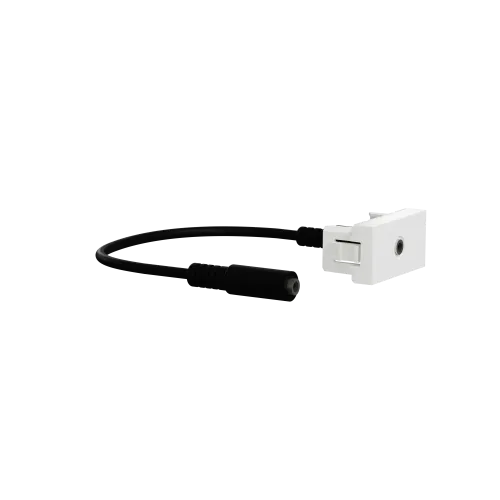 Розетка Minijack, белый, 1 модуль, Unica New Schneider NU343318