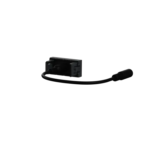 Розетка Minijack, антрацит, 1 модуль, Unica New Schneider NU343354