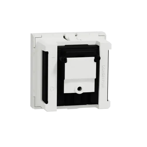 Розетка R-TV SAT одинарная, белый, 2 модуля, Unica New Schneider NU345418