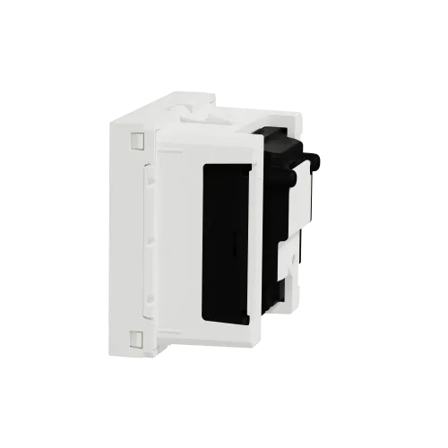 Розетка R-TV SAT одинарная, белый, 2 модуля, Unica New Schneider NU345418