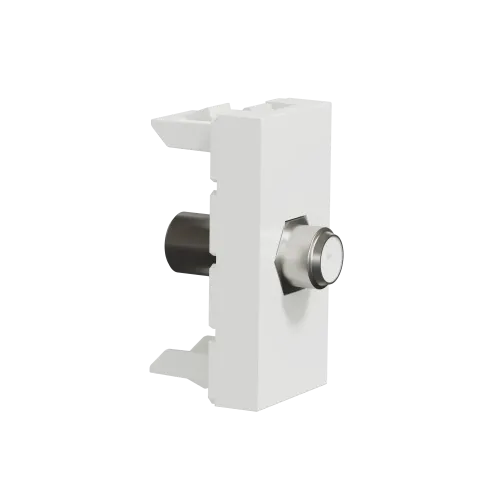 Розетка Coaxial F-type, белый, 1 модуль, Unica New Schneider NU346818
