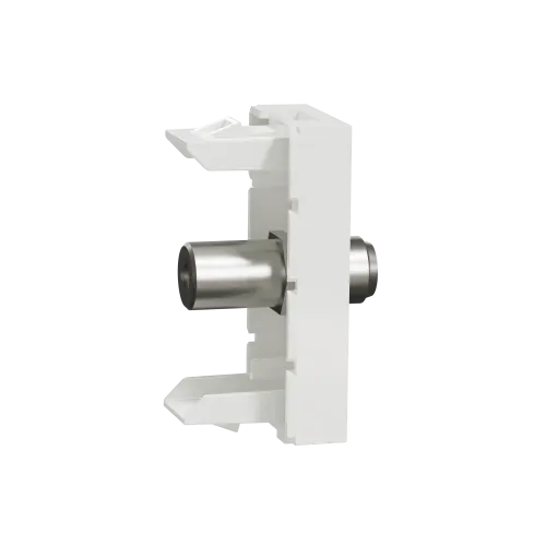 Розетка Coaxial F-type, белый, 1 модуль, Unica New Schneider NU346818