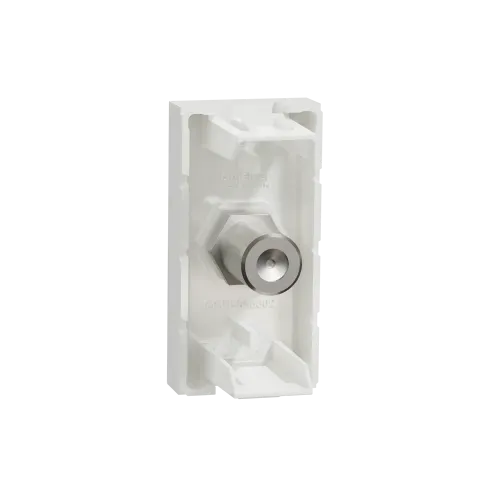Розетка Coaxial F-type, белый, 1 модуль, Unica New Schneider NU346818