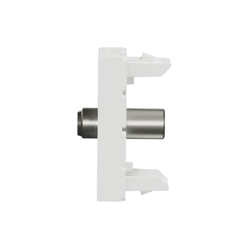 Розетка Coaxial F-type, белый, 1 модуль, Unica New Schneider NU346818