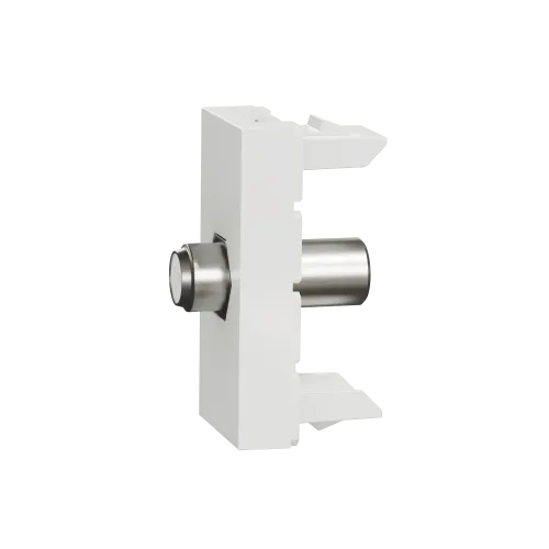 Розетка Coaxial F-type, белый, 1 модуль, Unica New Schneider NU346818