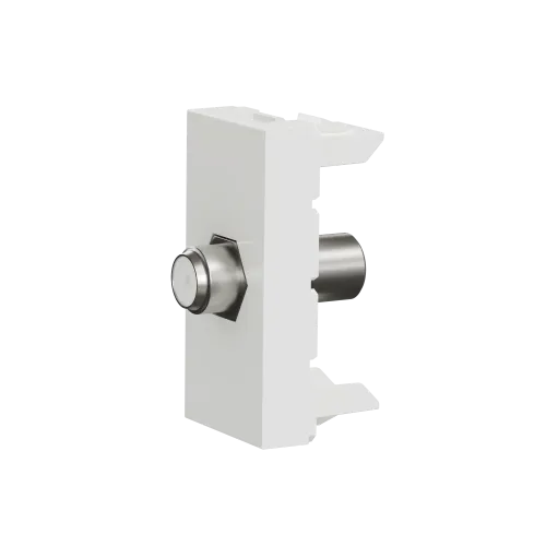 Розетка Coaxial F-type, белый, 1 модуль, Unica New Schneider NU346818