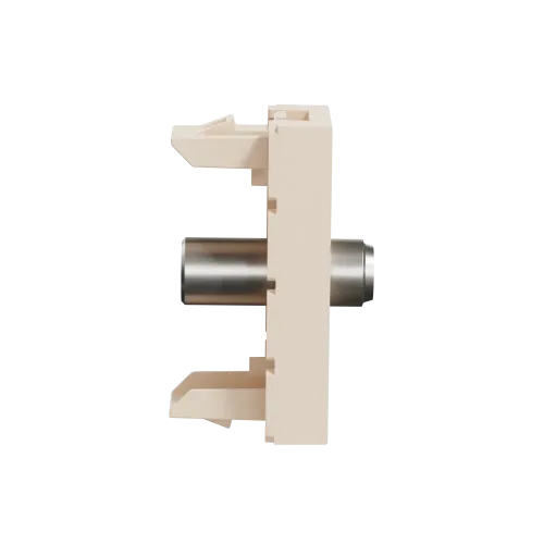 Розетка Coaxial F-type, бежевый, 1 модуль, Unica New Schneider NU346844