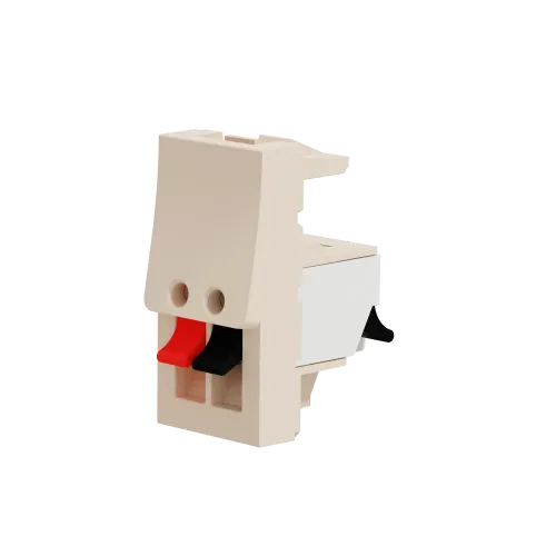 Аудиорозетка, бежевый, 1 модуль, Unica New Schneider NU348744