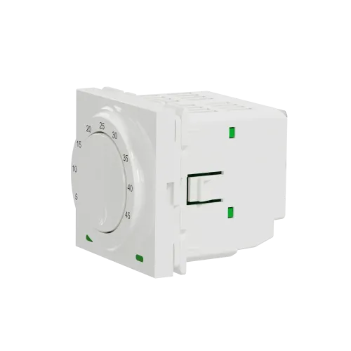 Термостат теплого пола, белый, 2 модуля, Unica New Schneider NU350318