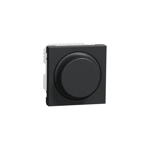 Диммер для LED ламп , антрацит, 2 модуля, Unica New Schneider NU351454