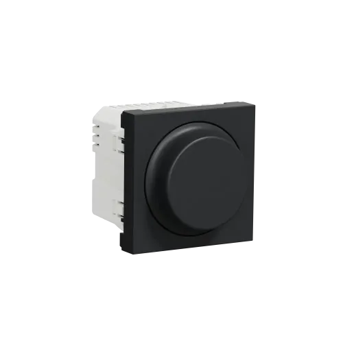 Диммер для LED ламп , антрацит, 2 модуля, Unica New Schneider NU351454