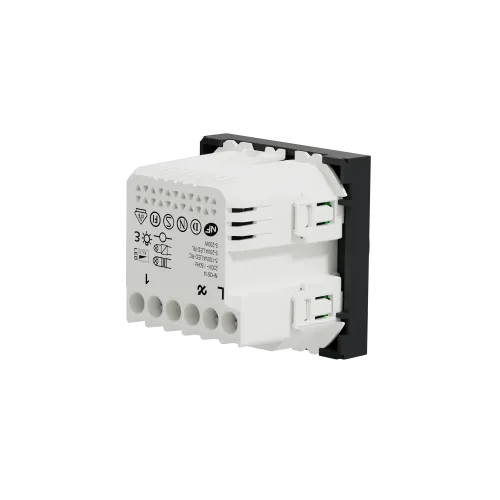 Диммер для LED ламп , антрацит, 2 модуля, Unica New Schneider NU351454