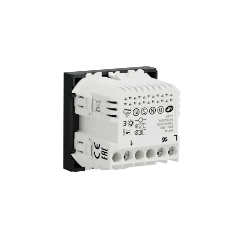 Диммер для LED ламп , антрацит, 2 модуля, Unica New Schneider NU351454