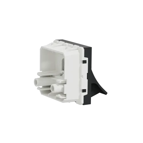 Вывод кабеля 16А, антрацит, 2 модуля, Unica New Schneider NU386254