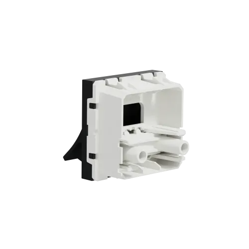 Вывод кабеля 16А, антрацит, 2 модуля, Unica New Schneider NU386254
