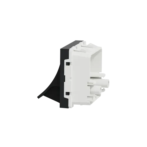 Вывод кабеля 16А, антрацит, 2 модуля, Unica New Schneider NU386254