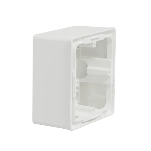 Коробка для открытой установки 1-пост Studio, белый, Unica New Schneider NU800218