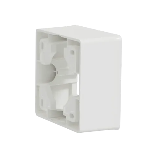 Коробка для открытой установки 1-пост Studio, белый, Unica New Schneider NU800218