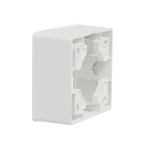 Коробка для открытой установки 1-пост Studio, белый, Unica New Schneider NU800218