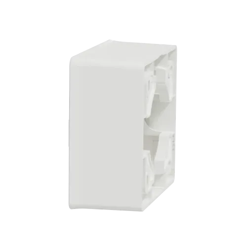 Коробка для открытой установки 1-пост Studio, белый, Unica New Schneider NU800218