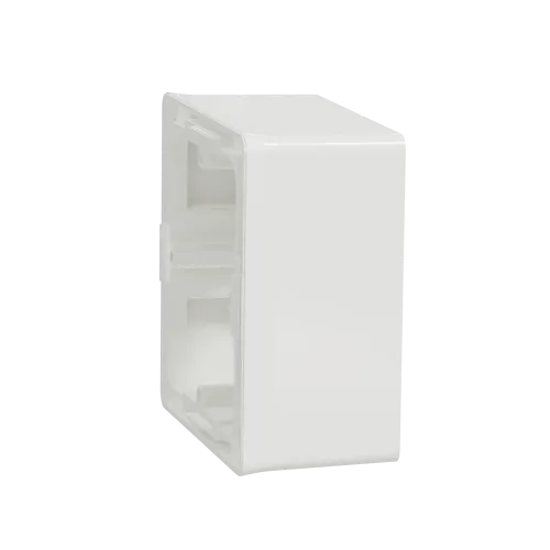 Коробка для открытой установки 1-пост Studio, белый, Unica New Schneider NU800218
