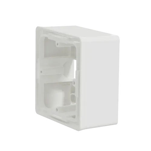 Коробка для открытой установки 1-пост Studio, белый, Unica New Schneider NU800218