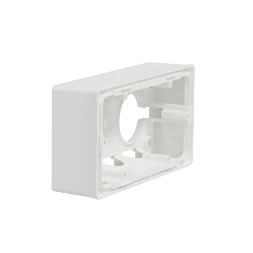 Коробка для открытой установки 2-поста, белый, Unica New Schneider NU800418