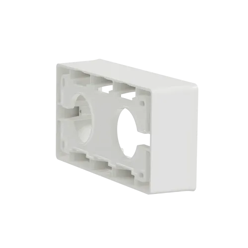 Коробка для открытой установки 2-поста, белый, Unica New Schneider NU800418