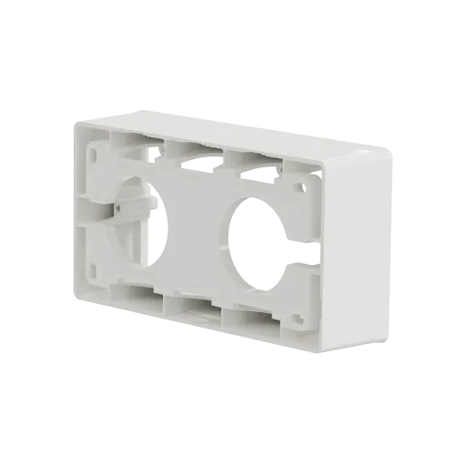 Коробка для открытой установки 2-поста, белый, Unica New Schneider NU800418