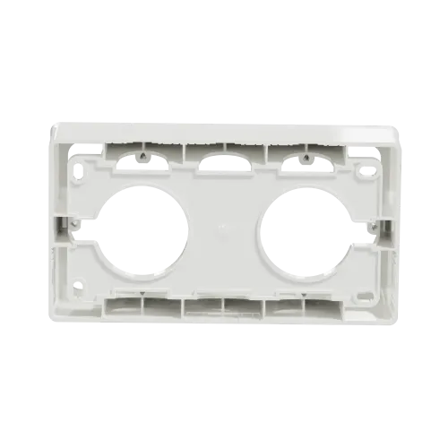 Коробка для открытой установки 2-поста, белый, Unica New Schneider NU800418