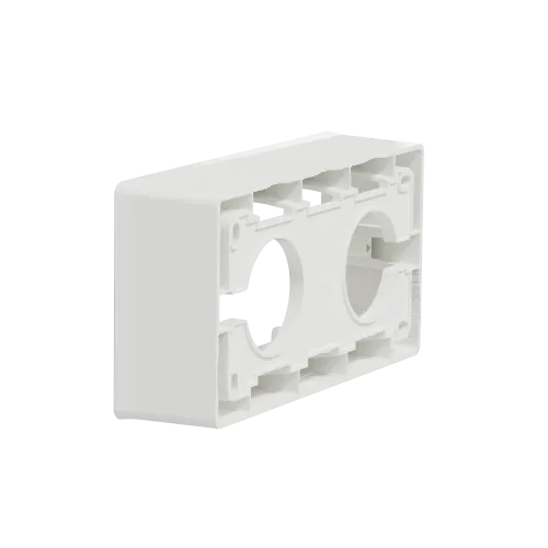Коробка для открытой установки 2-поста, белый, Unica New Schneider NU800418