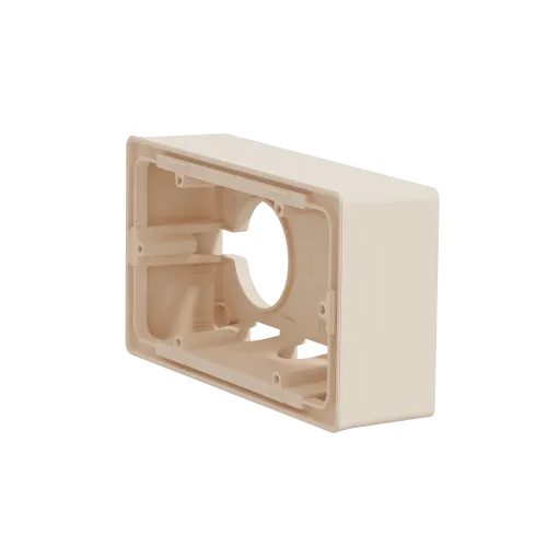 Коробка для открытой установки 2-поста, бежевый, Unica New Schneider NU800444