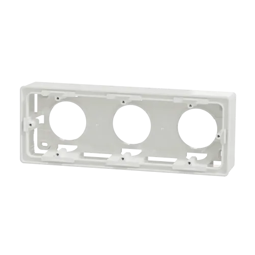 Коробка для открытой установки 3-поста, белый, Unica New Schneider NU800618