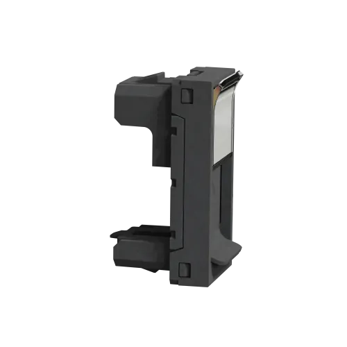 Накладка RJ45, антрацит, 1 модуль, Unica New Schneider NU941054