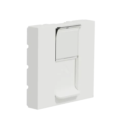 Накладка RJ45, белый, 2 модуля, Unica New Schneider NU941118