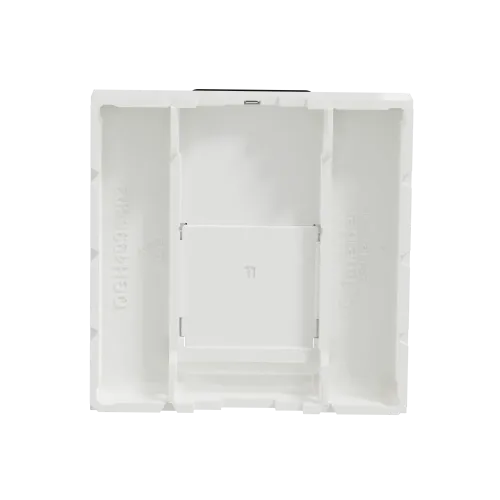 Накладка RJ45, белый, 2 модуля, Unica New Schneider NU941118