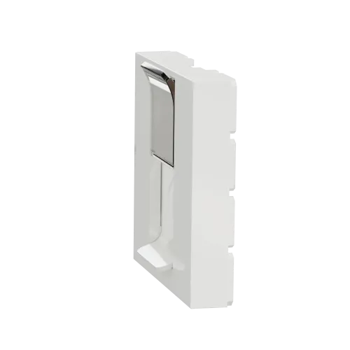 Накладка RJ45, белый, 2 модуля, Unica New Schneider NU941118