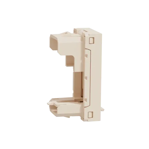 Центральная плата RJ45 Keystone / Systimax, бежевый, 1 модуль, Unica New Schneider NU946044