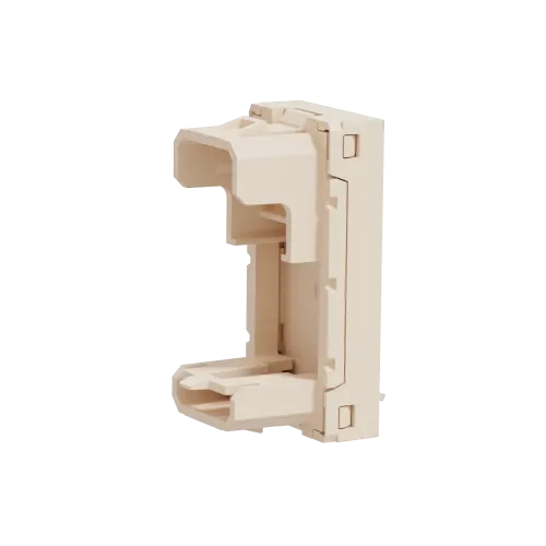 Центральная плата RJ45 Keystone / Systimax, бежевый, 1 модуль, Unica New Schneider NU946044