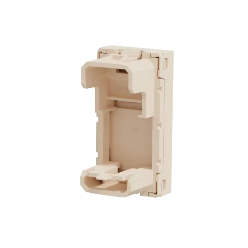 Центральная плата RJ45 Keystone / Systimax, бежевый, 1 модуль, Unica New Schneider NU946044