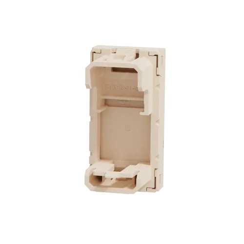 Центральная плата RJ45 Keystone / Systimax, бежевый, 1 модуль, Unica New Schneider NU946044
