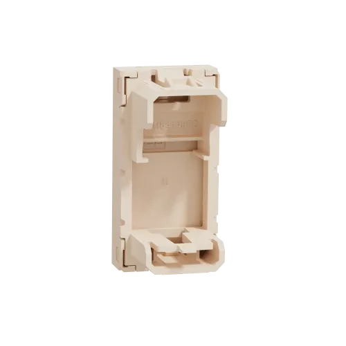 Центральная плата RJ45 Keystone / Systimax, бежевый, 1 модуль, Unica New Schneider NU946044