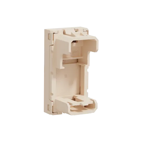 Центральная плата RJ45 Keystone / Systimax, бежевый, 1 модуль, Unica New Schneider NU946044