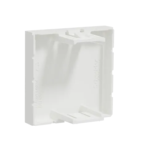 Заглушка 45х45 , белый, 2 модуля, Unica New Schneider NU986618