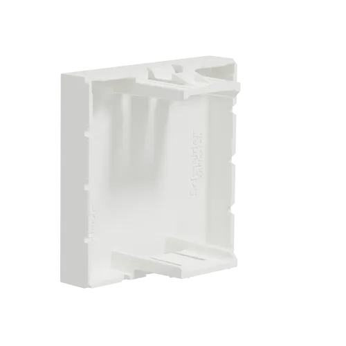 Заглушка 45х45 , белый, 2 модуля, Unica New Schneider NU986618