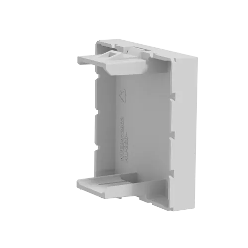 Заглушка 45х45 , алюминий, 2 модуля, Unica New Schneider NU986630